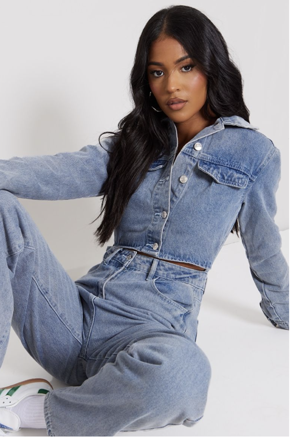 Комбинезон Pretty Little Thing CNF6749 р. 40 Голубой - фото 3 Комбинезон Pretty Little Thing CNF6749 р. 40 Голубой - фото 3