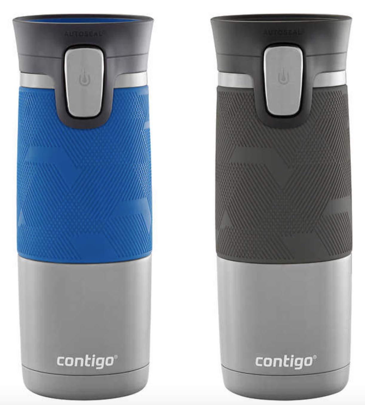 Подарочный набор из двух термокружек Contigo Montana Autoseal 473 мл Stock Blue / Gray (1119291)