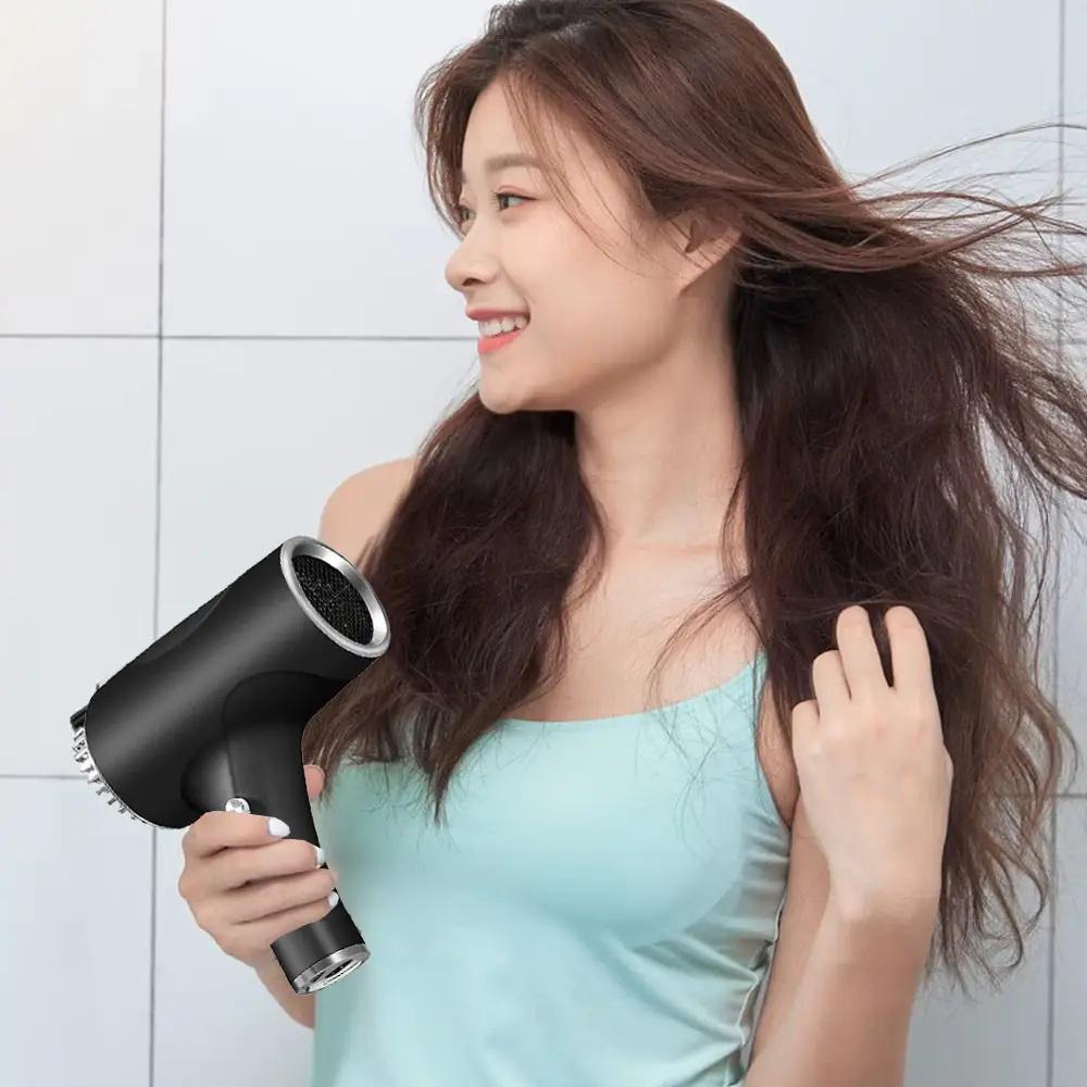 Фен для волос беспроводной с аккумулятором 2600 мА/ч Черный (29903017) - фото 5 Фен для волос беспроводной с аккумулятором 2600 мА/ч Черный (29903017) - фото 5