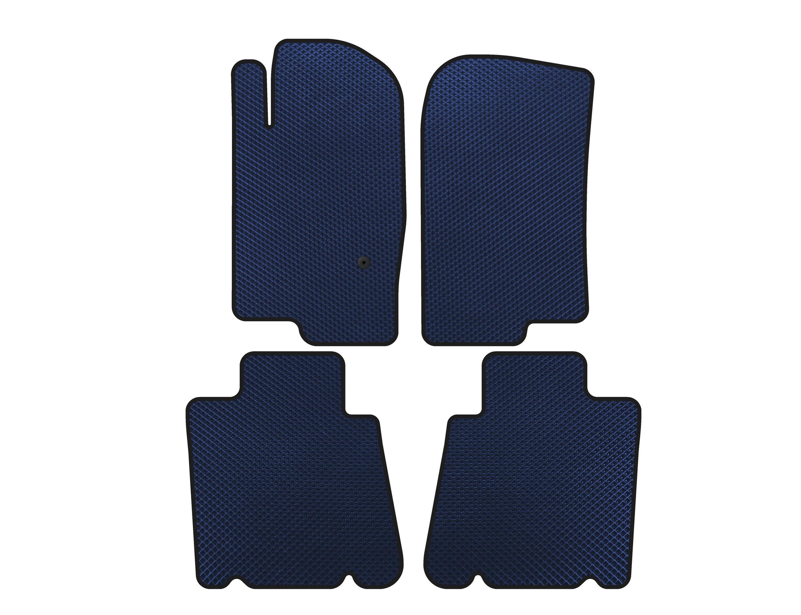 Коврики EVA Digital Designs для Ford Explorer 2001-2005 гг. этилвинилацетат 2 ряда Синий