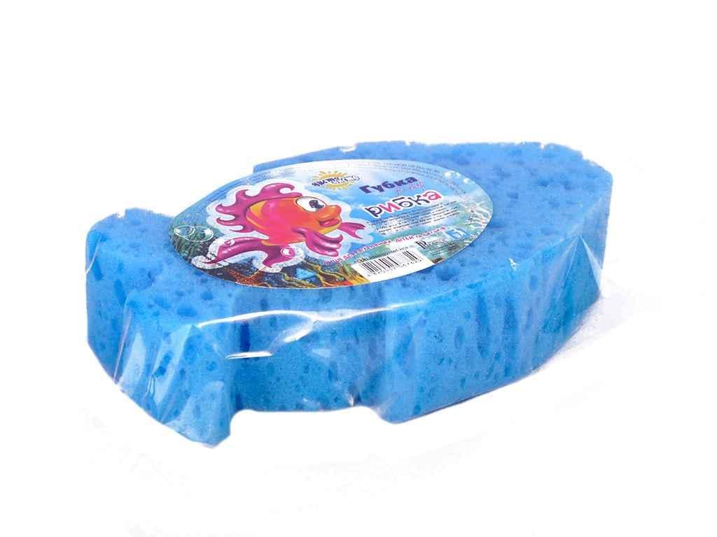 Губка лазнева Кря-Кря дитяча Рибка (137371)