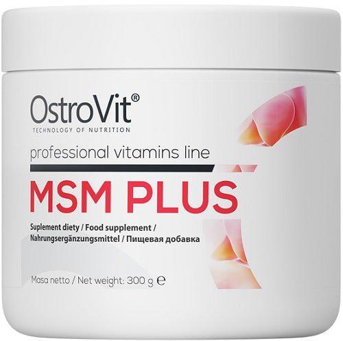 Добавка OstroVit MSM Plus pure для суставов и связок 300 g