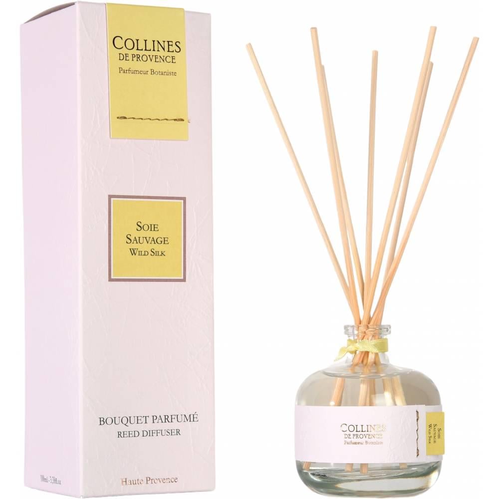 Аромадиффузор Collines de Provence Дикий шелк 100 мл