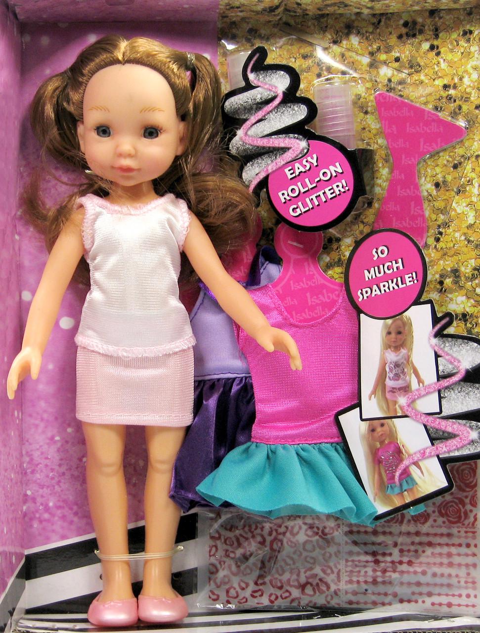 Кукла Isabella Блестящая студия платья/глиттер/трафареты BR105B