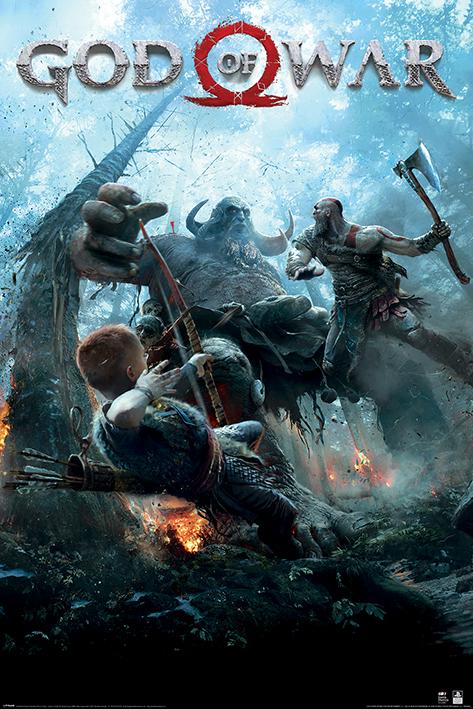 Постер God of War 61x91,5 см
