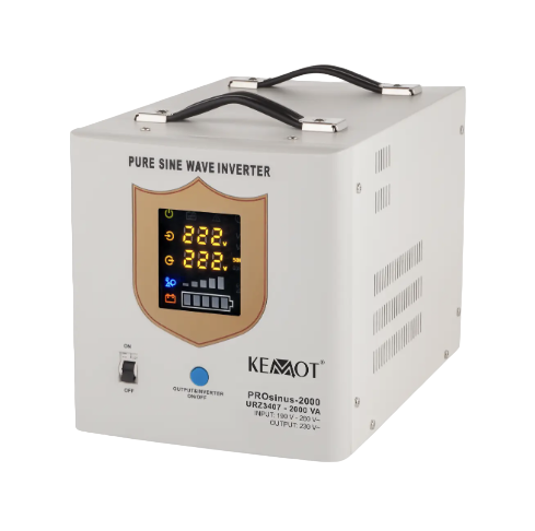 Инвертор гибридный Kemot PROsinus-2000 12V 230V 2000VA/1200W URZ3407 Инвертор гибридный Kemot PROsinus-2000 12V 230V 2000VA/1200W URZ3407