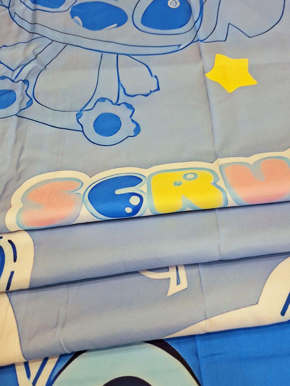 Пододеяло двухстороннее Лило и Стич 140х200 см и 2 наволочки 50х70 см Голубой (1333) - фото 4 Пододеяло двухстороннее Лило и Стич 140х200 см и 2 наволочки 50х70 см Голубой (1333) - фото 4