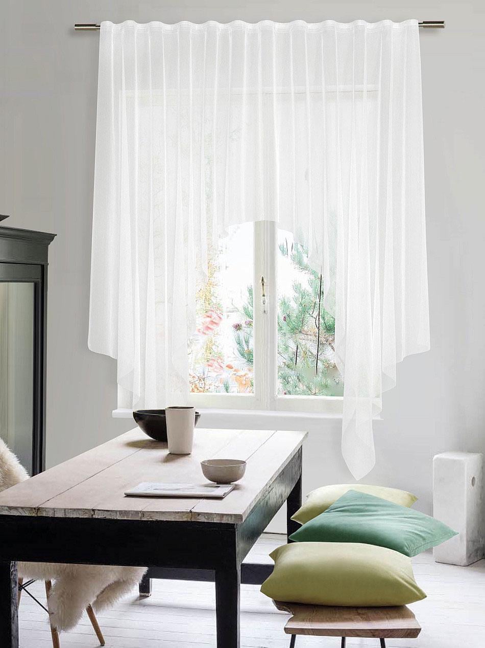 Тюль арка Стелла 200х170 см 1 шт. вуаль Белый (82924-Stella) Тюль арка Стелла 200х170 см 1 шт. вуаль Белый (82924-Stella)