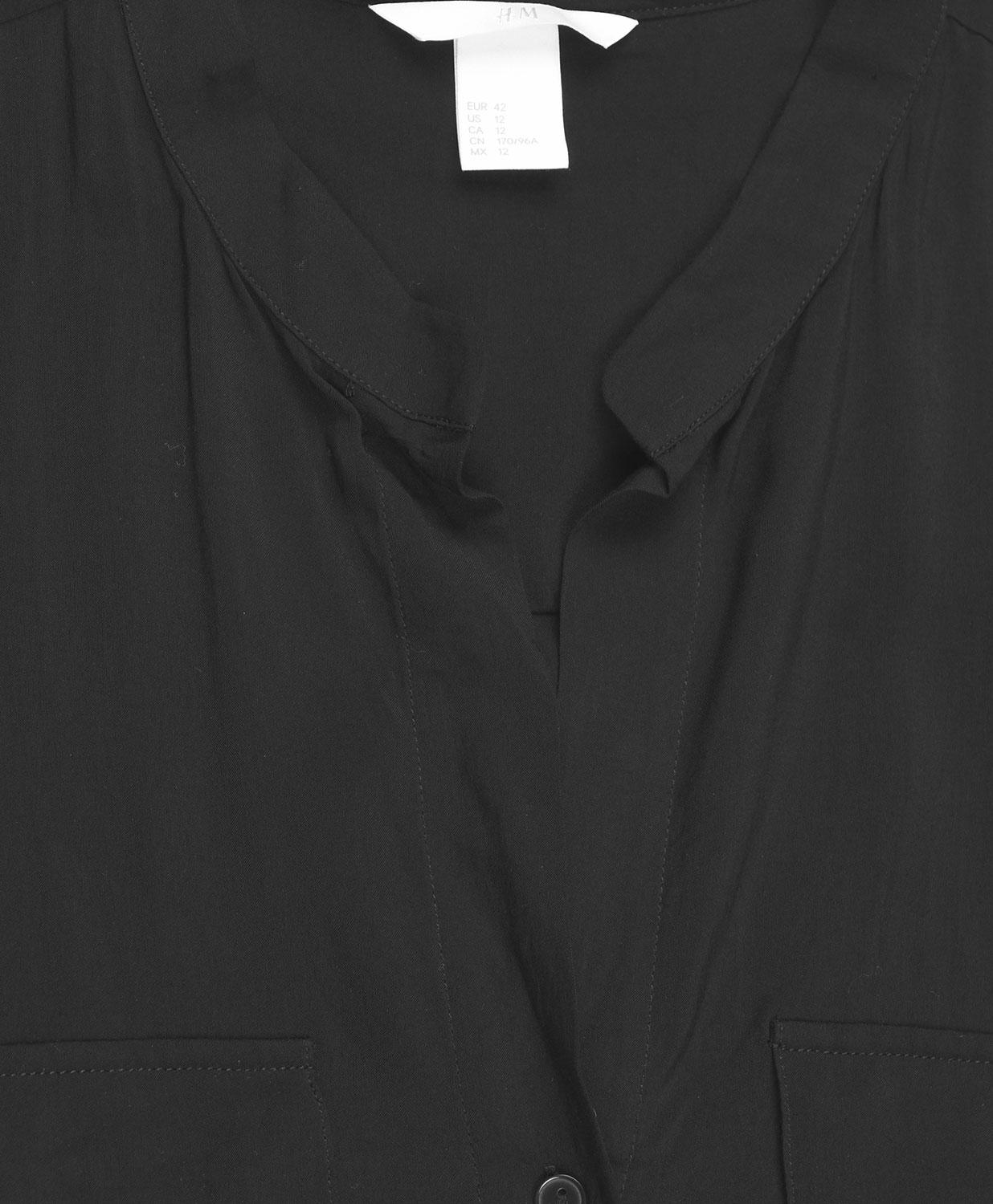 Блуза р. 42 Чорний (4442224RP2) - фото 3 Блуза р. 42 Чорний (4442224RP2) - фото 3