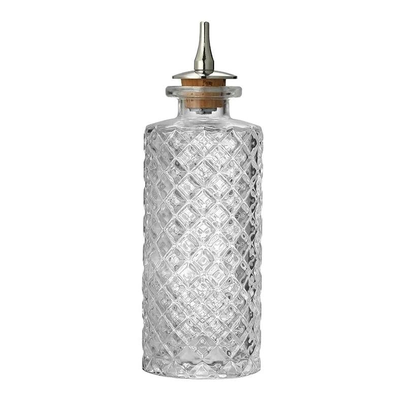 Пляшка для бітерів з дропером Olin&Olin вінтажний скляний дизайн 150 мл Пляшка для бітерів з дропером Olin&Olin вінтажний скляний дизайн 150 мл