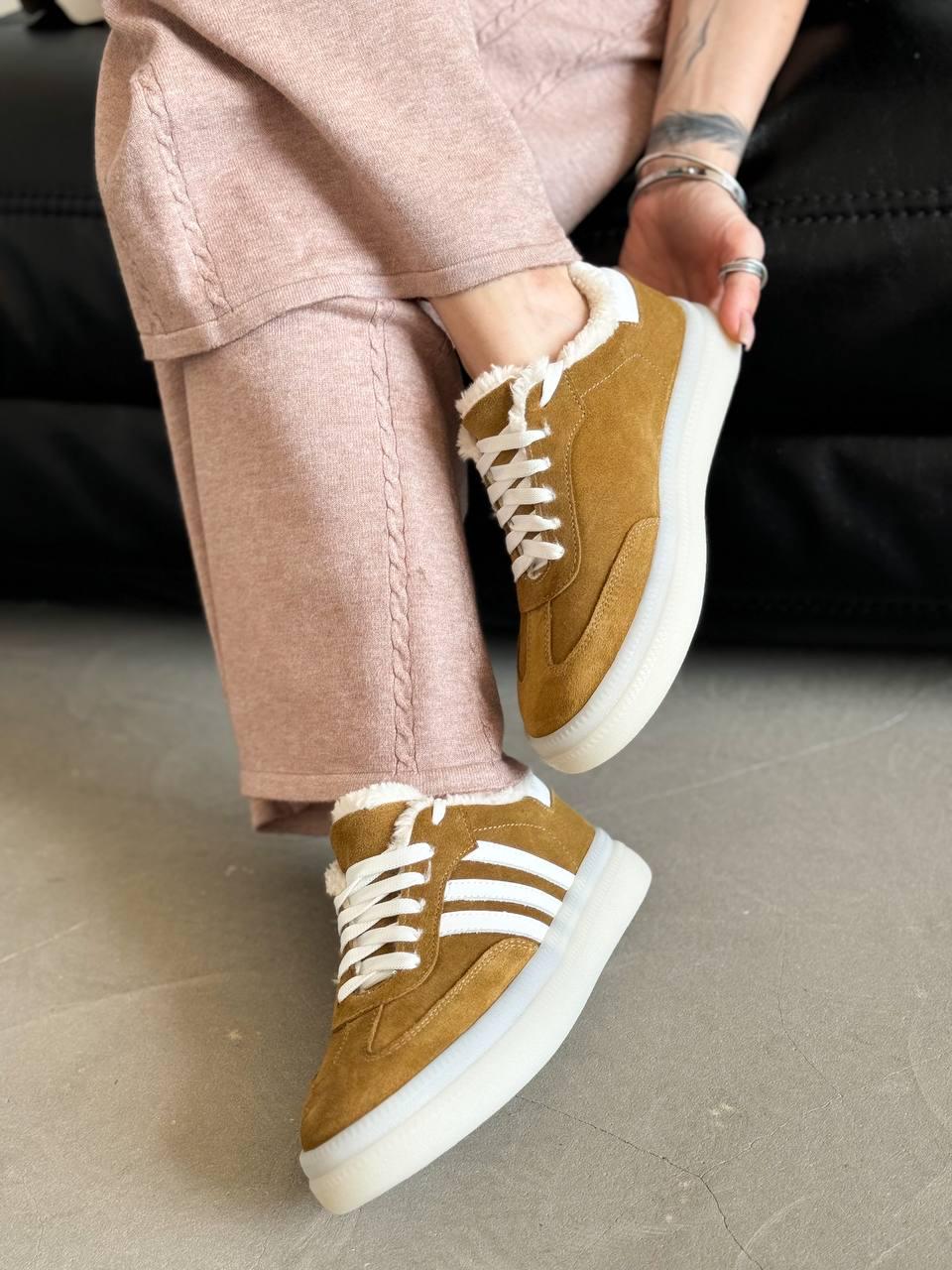 Кеди жіночі на хутрі Maya Shoes р. 38 Гірчичний (3021/1) - фото 10 Кеди жіночі на хутрі Maya Shoes р. 38 Гірчичний (3021/1) - фото 10