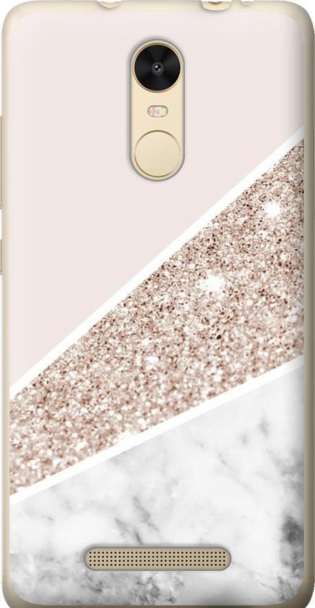 Чехол на Xiaomi Redmi Note 3 pro Пастельный мрамор (4342t-335-42517)