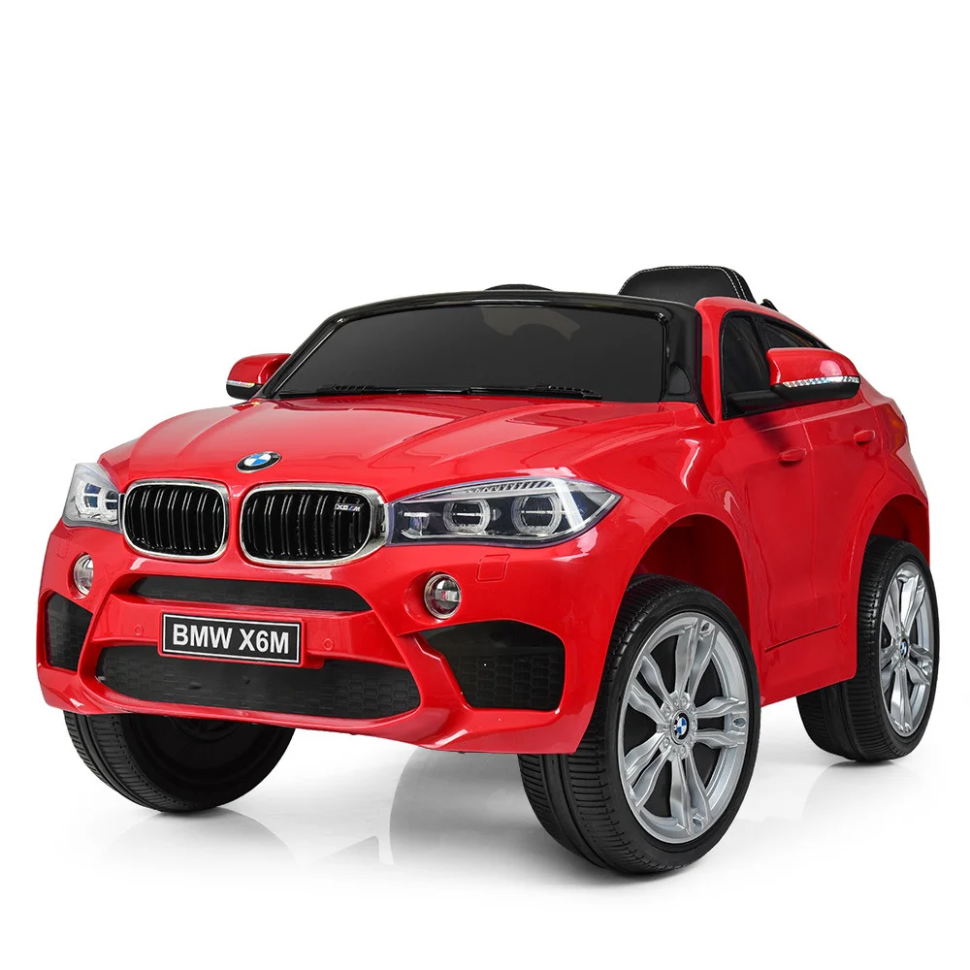 Детский электрический джип Bambi BMW 6V двухместный до 50 кг Красный (DE-169-E-847) Детский электрический джип Bambi BMW 6V двухместный до 50 кг Красный (DE-169-E-847)
