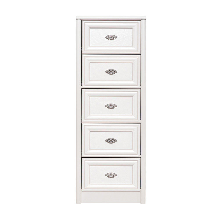 Комод в детскую комнату Gerbor Салерно KOM5S ДСП Белый