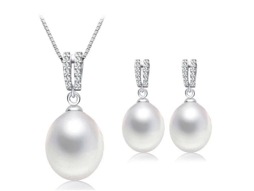 Комплект серьги с подвеской Primo Pearls Нежность (1156225226)