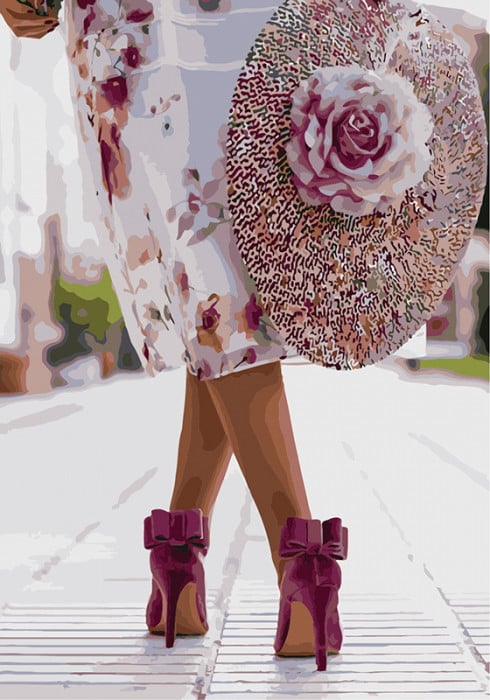 Картина по номерам Стильная штучка 2 35х50 см (KHO4553)