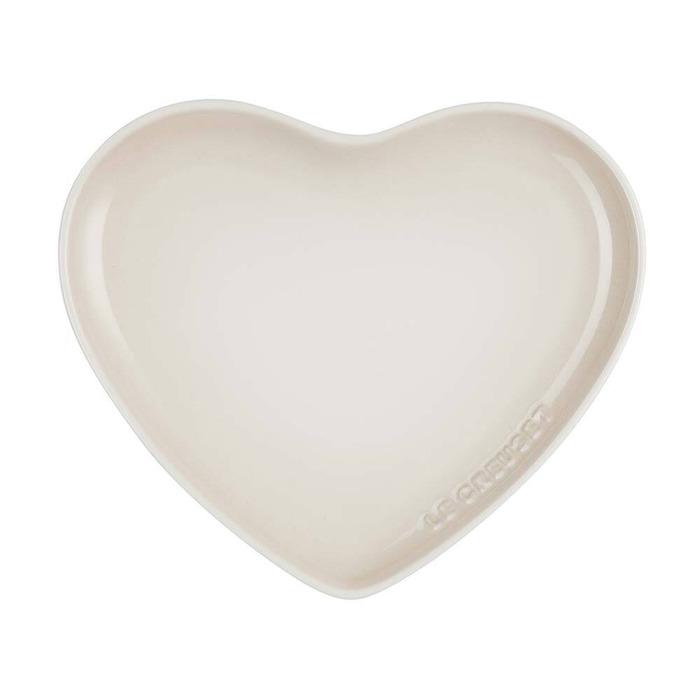 Тарелка десертная Le Creuset Heart 23 см Бежевый (80255237160099)