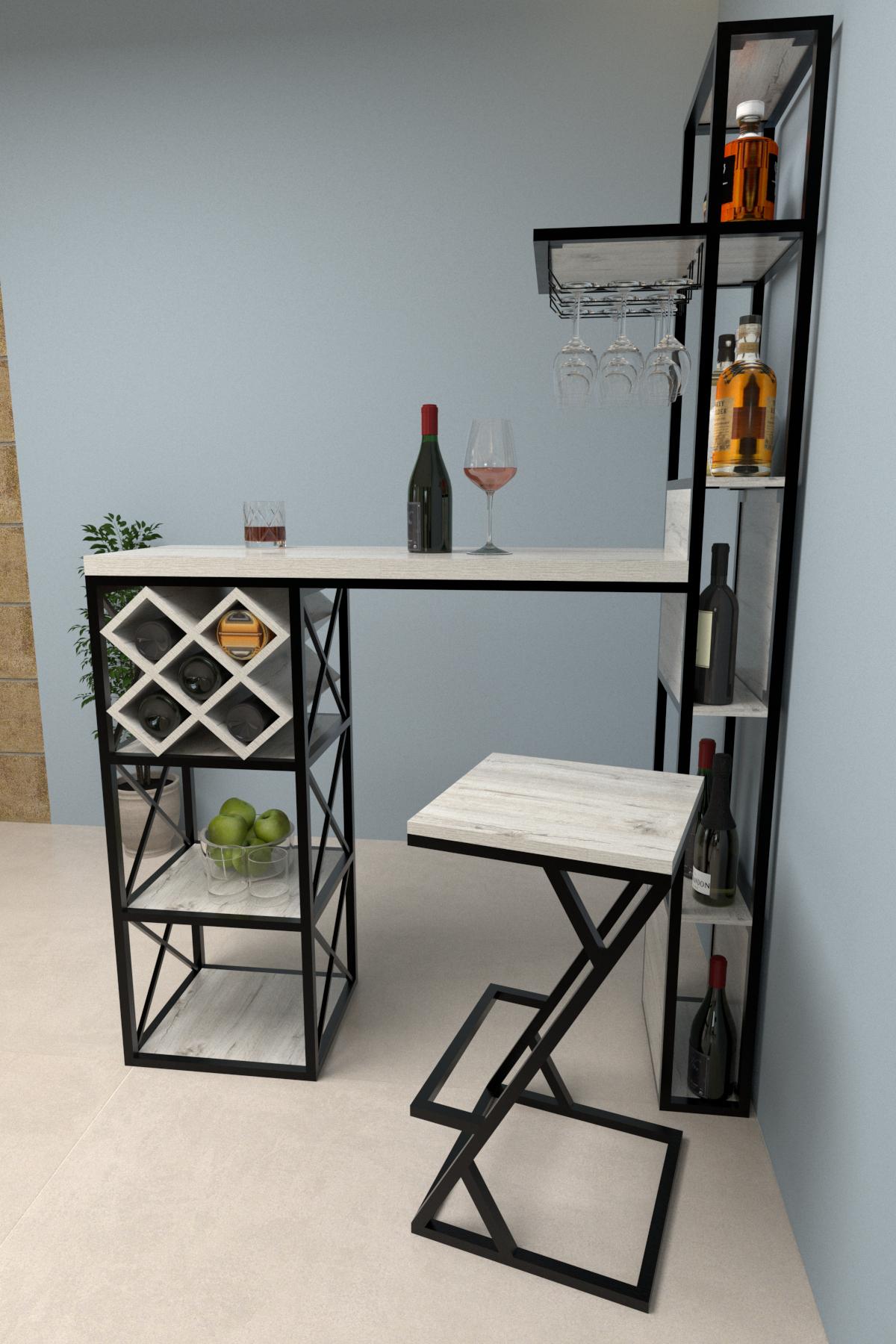 Барна стійка EcoLoft Лофт Каванна DSP-1192 Дуб Кортона (26529602)