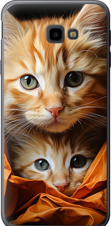 Чехол на Samsung Galaxy J4 Plus 2018 Котики 2 (5664u-1594-42517)