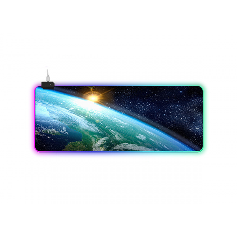 Ігрова поверхня для комп'ютерної миші та клавіатури UKC G-620 RGB з підсвічуванням 80х30 см (3261) Ігрова поверхня для комп'ютерної миші та клавіатури UKC G-620 RGB з підсвічуванням 80х30 см (3261)