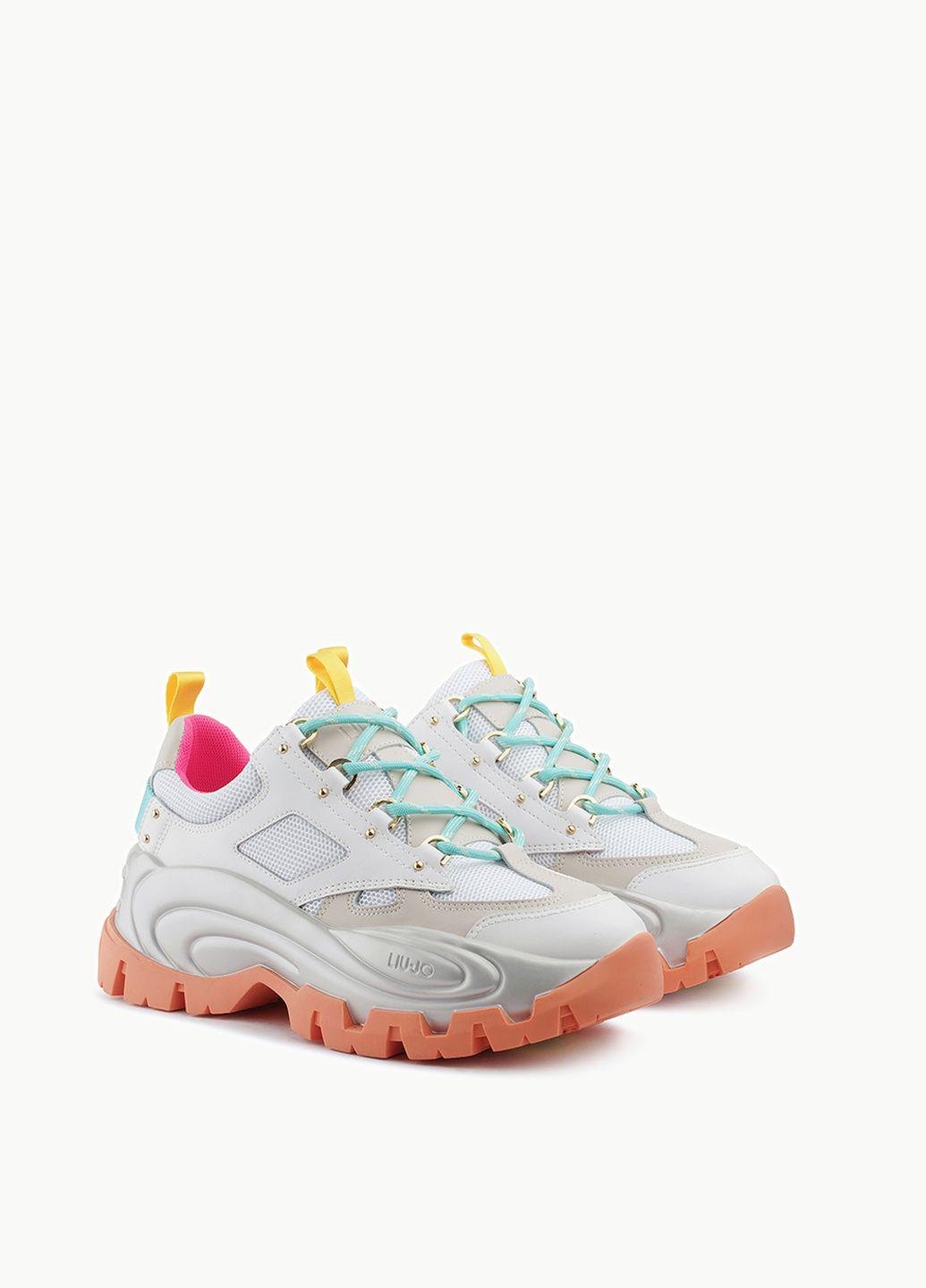 Кроссовки женские LIU-JO WAVE 01 SNEAKER р. 41 Белый (BA0023PX03001072)