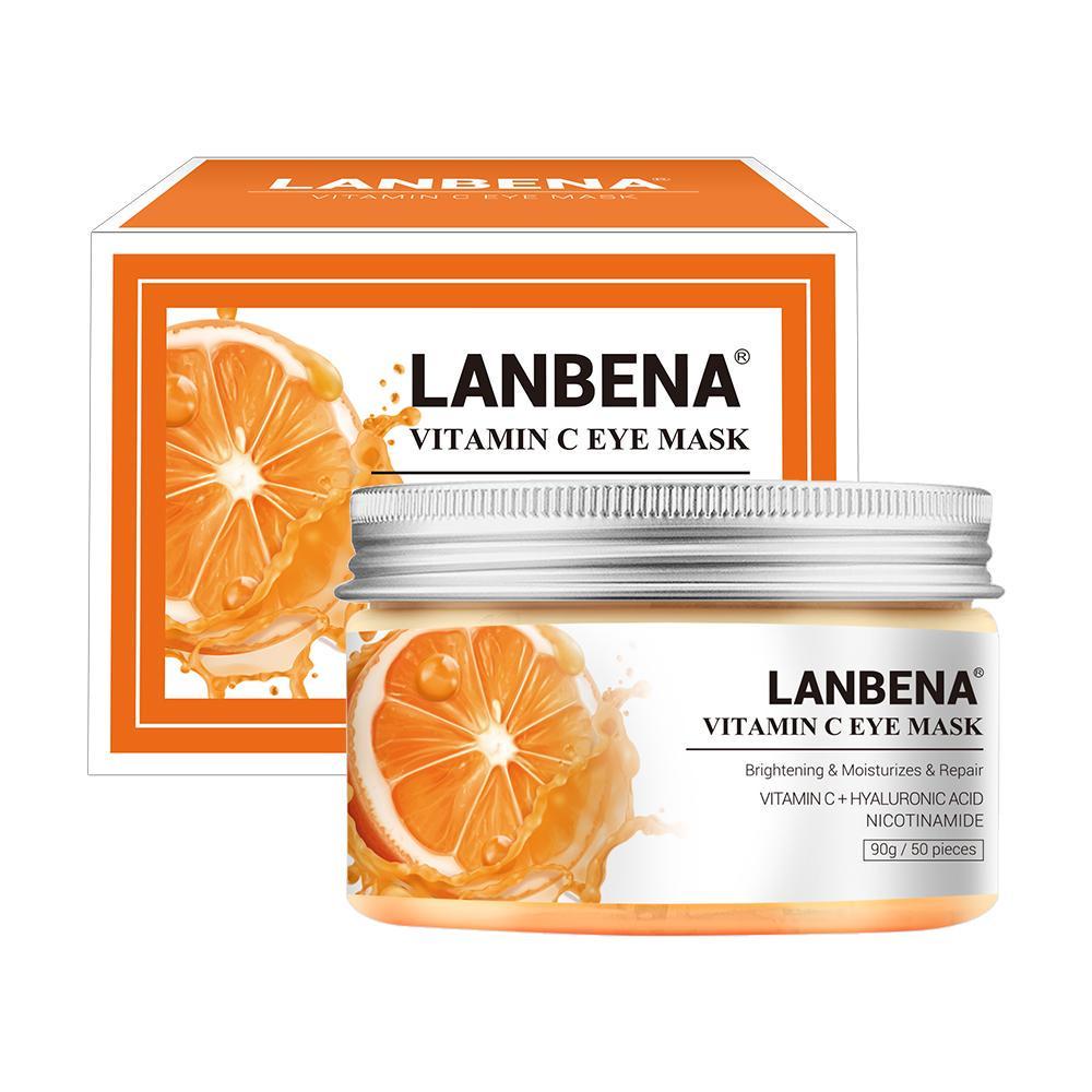 Патчи для глаз Lanbena Eye Mask с витамином С 50 шт. Патчи для глаз Lanbena Eye Mask с витамином С 50 шт.