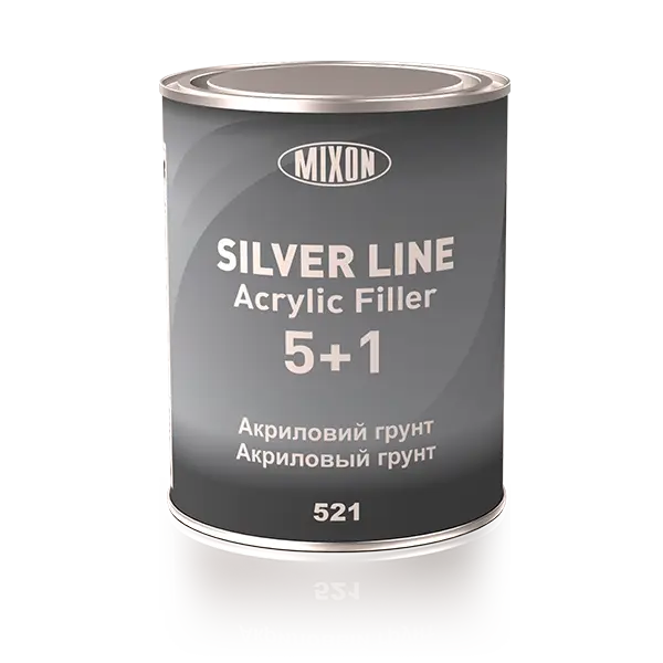 Грунтовка Mixon Silver Line 5+1 автомобільна/акрилова Сірий