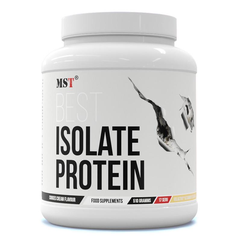 Изолят сывороточный MST Best Isolate Protein Печенье с кремом 510 г (22800-01)