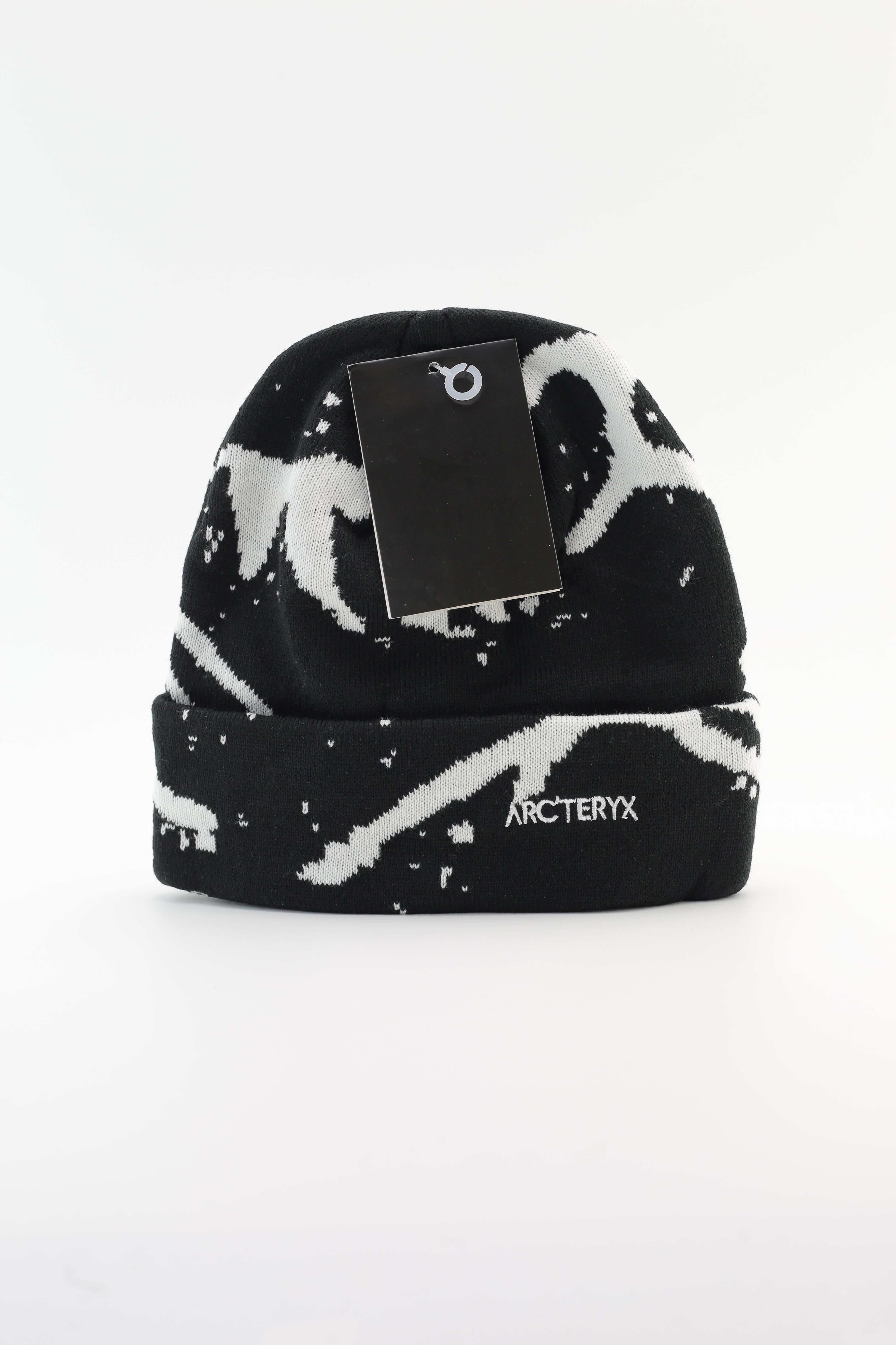 Шапка Arcteryx унісекс Чорний з білим (IF-00000310) - фото 3