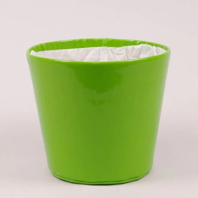 Кашпо из кожезаменителя Flora Зеленый (38131)