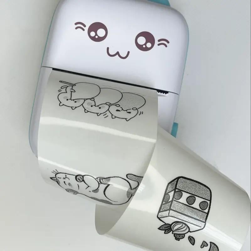 Бумага для термопринтера самоклеящаяся 57 мм Прозрачный (540) - фото 3