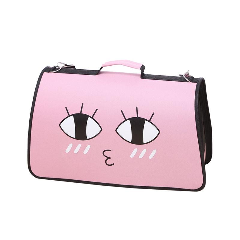 Сумка-переноска Taotaopets 258805 Smiley Pink контейнер 43x20x27 см