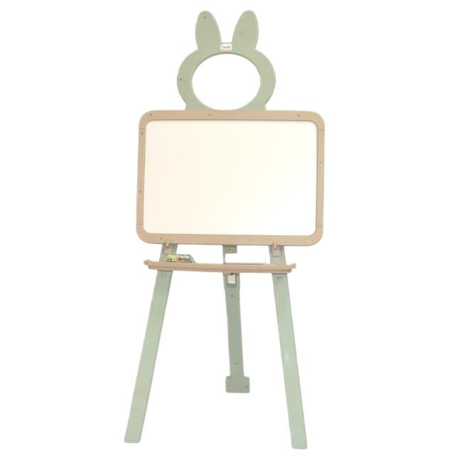 Мольберт для рисования магнитный Doloni Toys из пластика 117 см Серо-бирюзовый (150-98-013777/01eco)