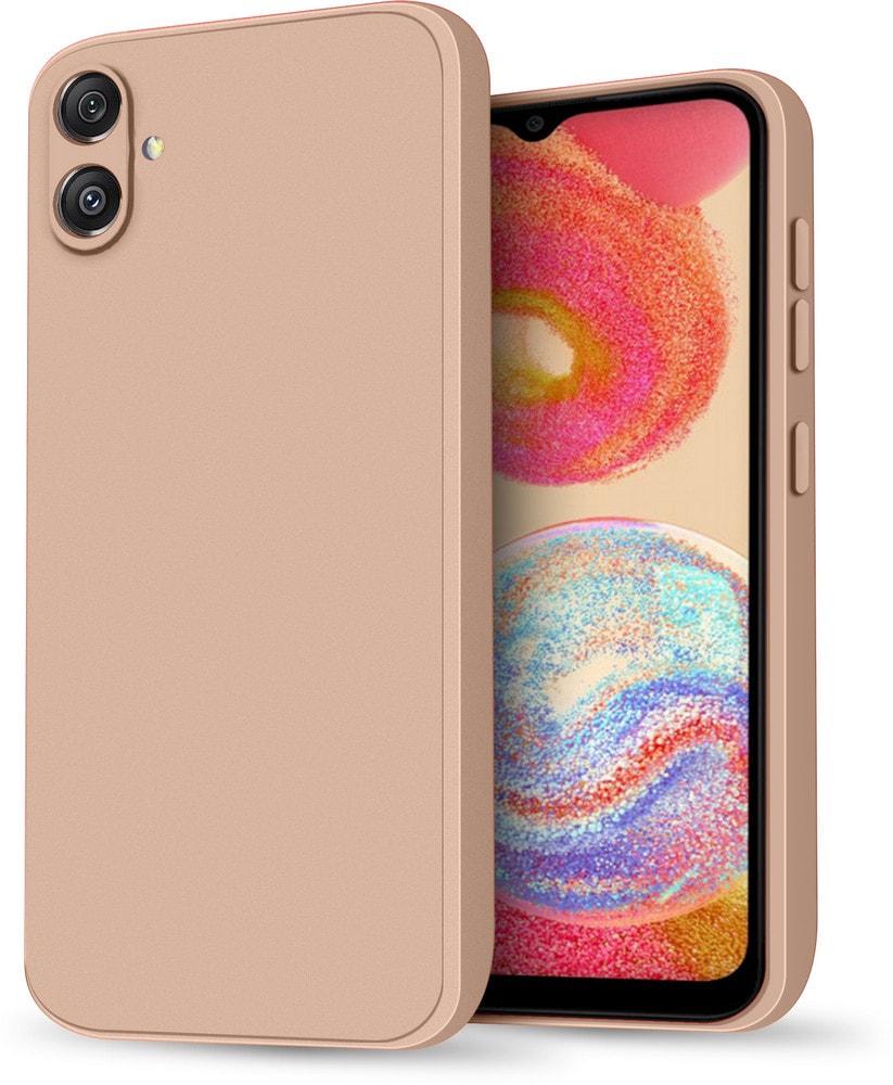 Силиконовый чехол HardCorner Samsung Galaxy A04e A042 (с микрофиброй) Powdery (37775-0C)