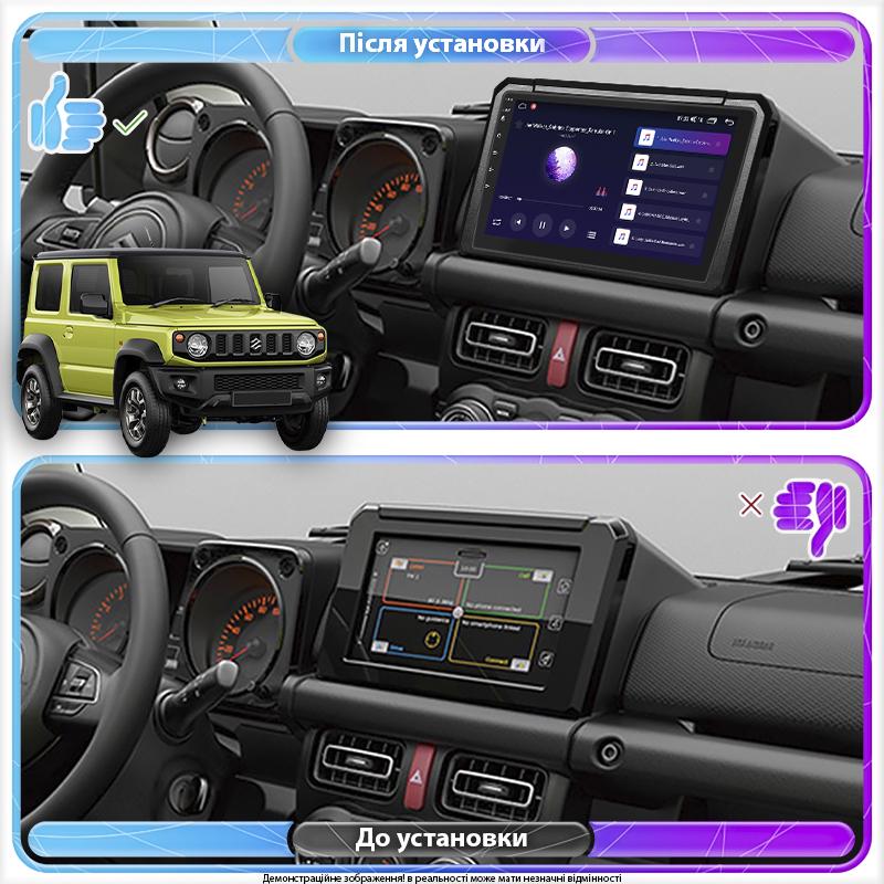 Магнитола штатная Lesko для Suzuki Jimny IV 2018- г. (10288-52645) - фото 3