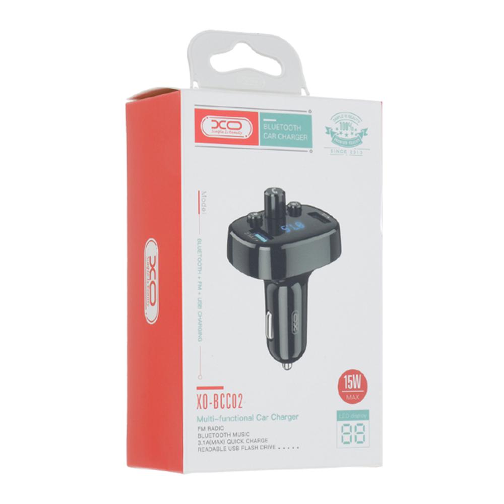 FM-трансмітер BCC01-30PC Bluetooth 5.0 Чорний (MAW-35809_320) - фото 4