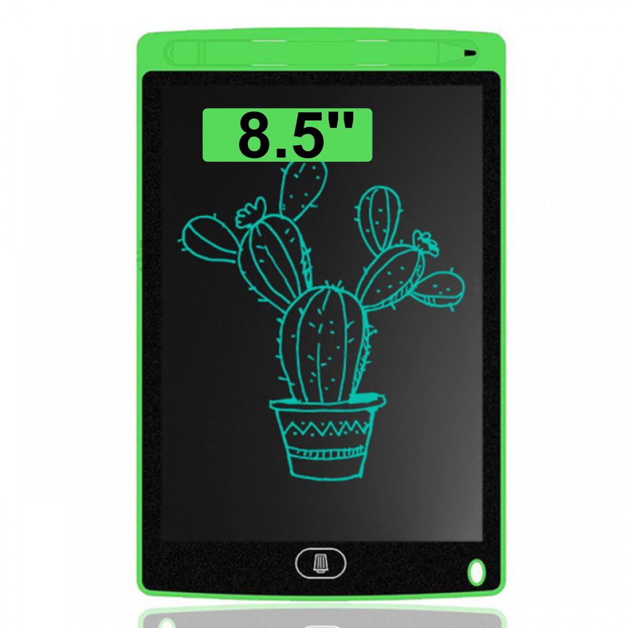 Графічний LCD планшет для малювання монохромний 8.5'' Green (136981) - фото 4