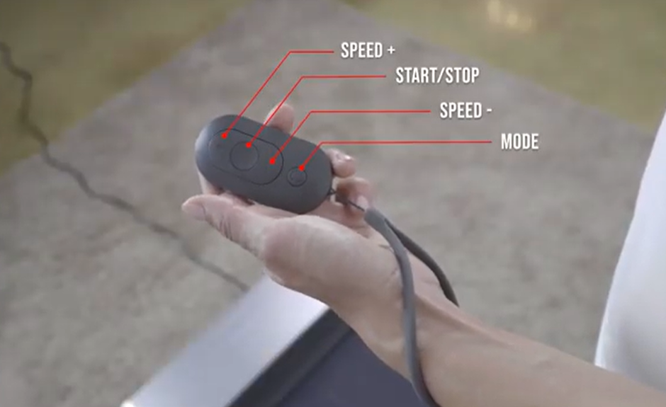 Беговая дорожка Toorx WalkingPad with Mirage Display Mineral Grey - фото 5