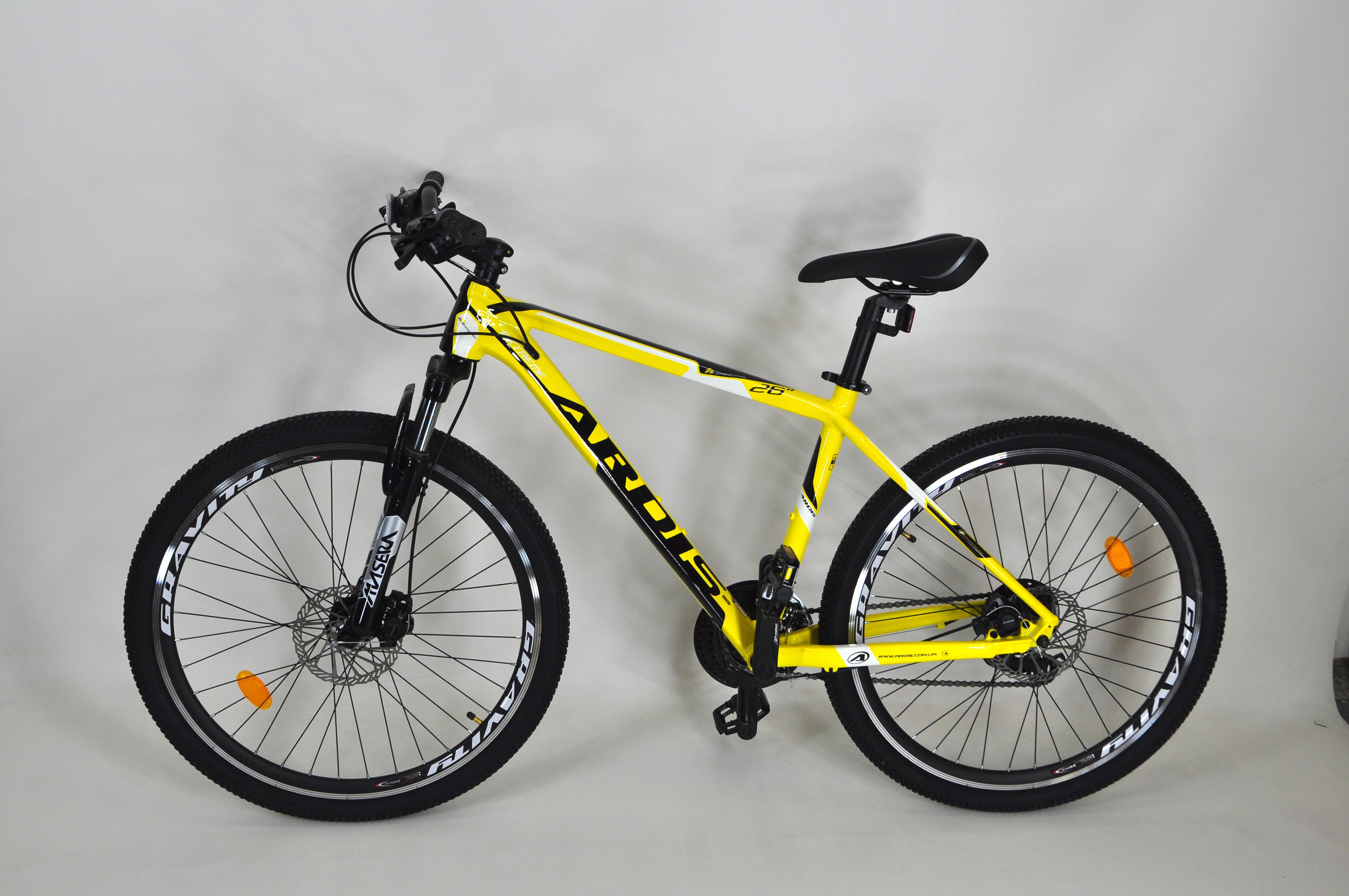 Велосипед 26" Ardis Extreme Eco МТВ AL 17,5" Желтый - фото 15