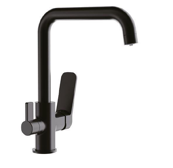 Змішувач під фільтр Frap Чорний (14356975) Змішувач під фільтр Frap Чорний (14356975)