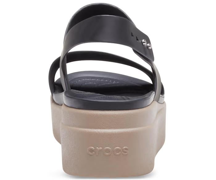 Босоніжки Crocs Brooklyn Low р. W10/EUR 40-41 Black/Mushroom (12540439) - фото 6