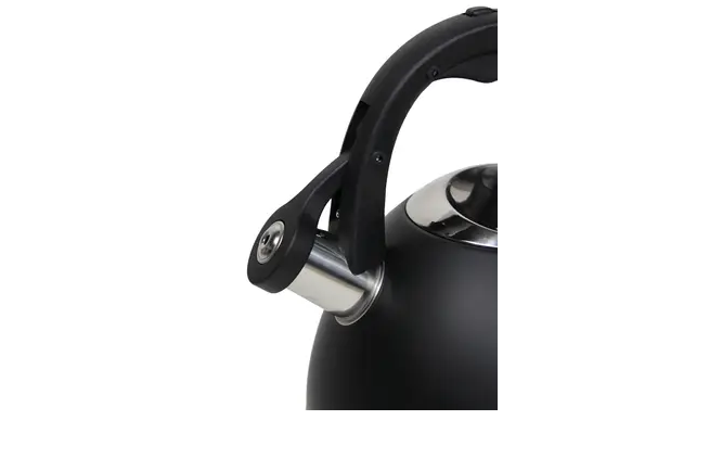 Чайник Kamille из нержавеющей стали со свистком 3 л Черный (0860) - фото 2 Чайник Kamille из нержавеющей стали со свистком 3 л Черный (0860) - фото 2