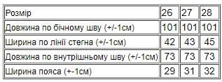 Джинси жіночі демісезонні Носи Своє р. 26 Синій (43464) - фото 7