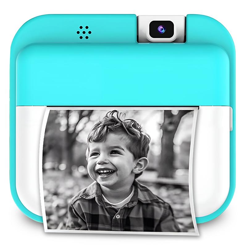 Фотоаппарат детский мгновенной печати 5в1 с цветным дисплеем 24 Мп поворотная камера 180° Зеленый (7a3ba941) - фото 1 Фотоаппарат детский мгновенной печати 5в1 с цветным дисплеем 24 Мп поворотная камера 180° Зеленый (7a3ba941) - фото 1