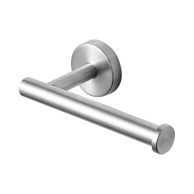 Тримач туалетного паперу настінний сталевий врізний Сріблястий (18340592) - фото 1 Тримач туалетного паперу настінний сталевий врізний Сріблястий (18340592) - фото 1