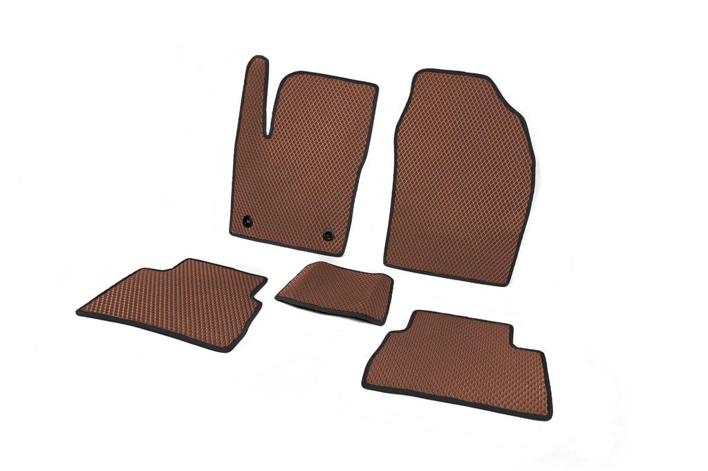 Коврики автомобильные Digital Designs для Toyota C-HR EVA Кирпичный (90952)