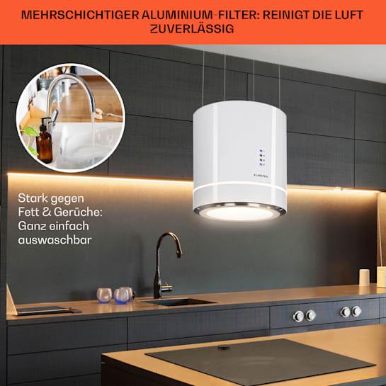 Вытяжка кухонная островная KLARSTEIN Tron Ambience с цифровым дисплеем 540 м3 ч (10034214) - фото 5 Вытяжка кухонная островная KLARSTEIN Tron Ambience с цифровым дисплеем 540 м3 ч (10034214) - фото 5