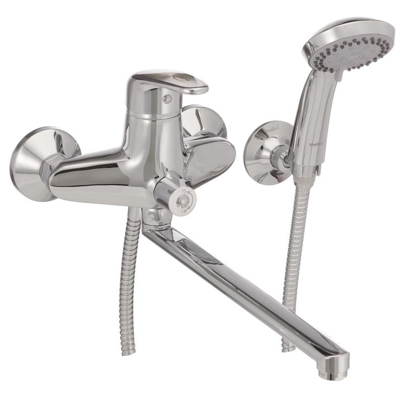 Смеситель для ванны Haiba MAGIC 006 с серой ручкой (HB0692) Смеситель для ванны Haiba MAGIC 006 с серой ручкой (HB0692)