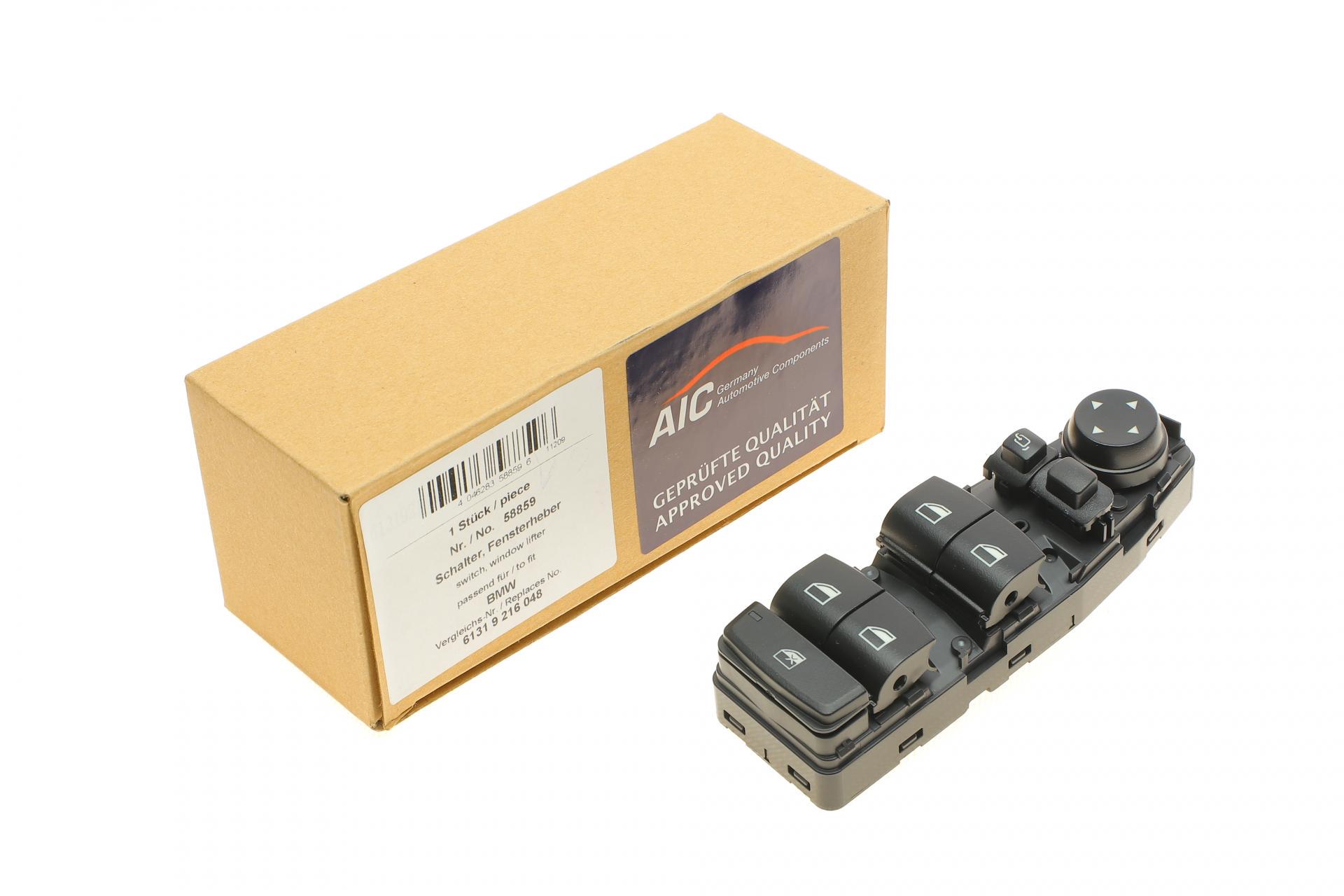 Кнопка стеклоподъемника Aic L BMW X1 E84 09-15 блок (58859)
