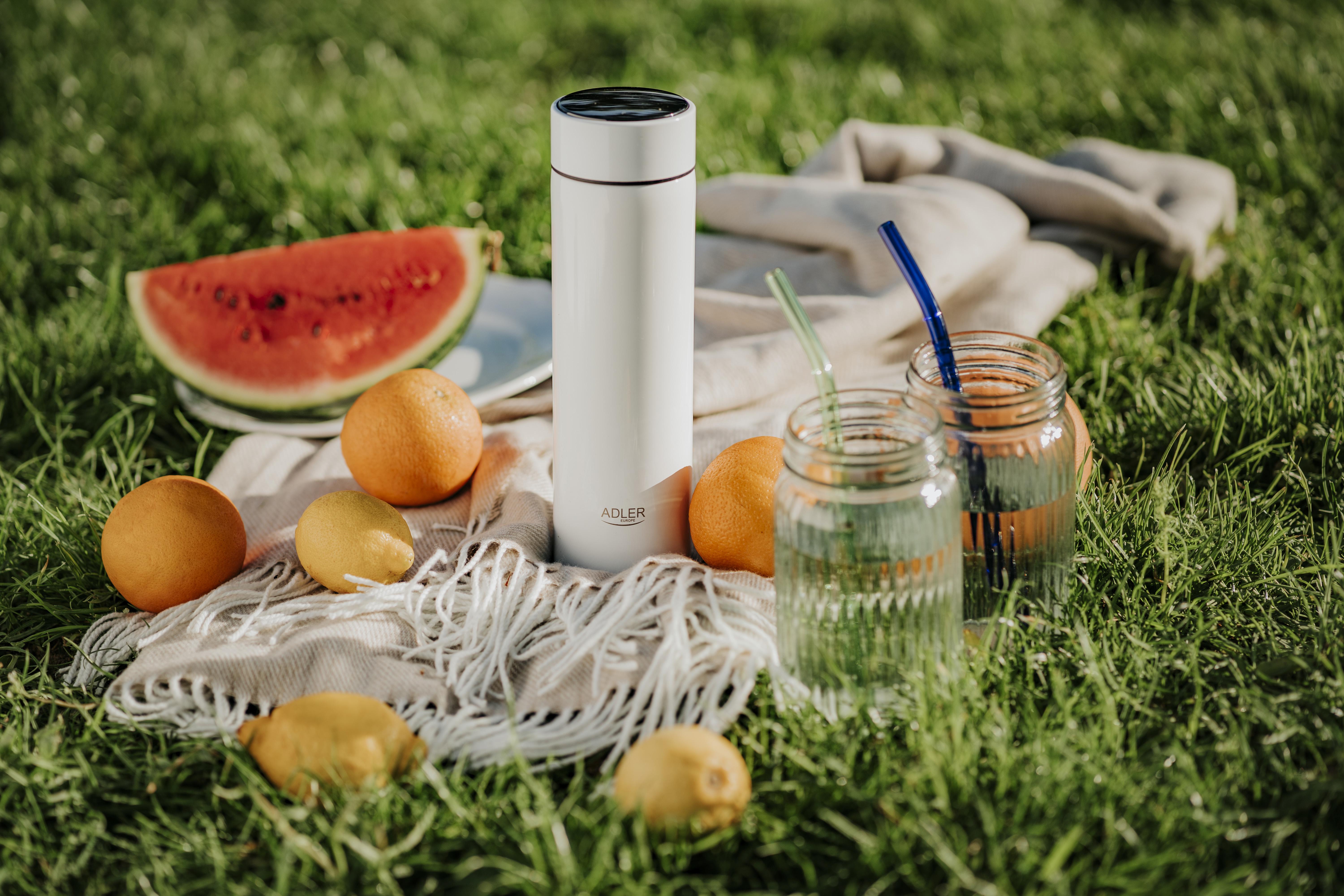 Термос Adler LED 473 мл White (AD4506w) - фото 12